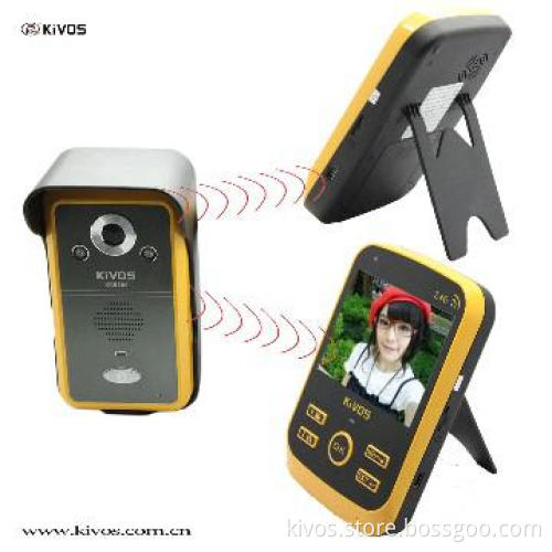 3.5 inch Water-proof Intercom Digital Wireless Video Door Phone Commax